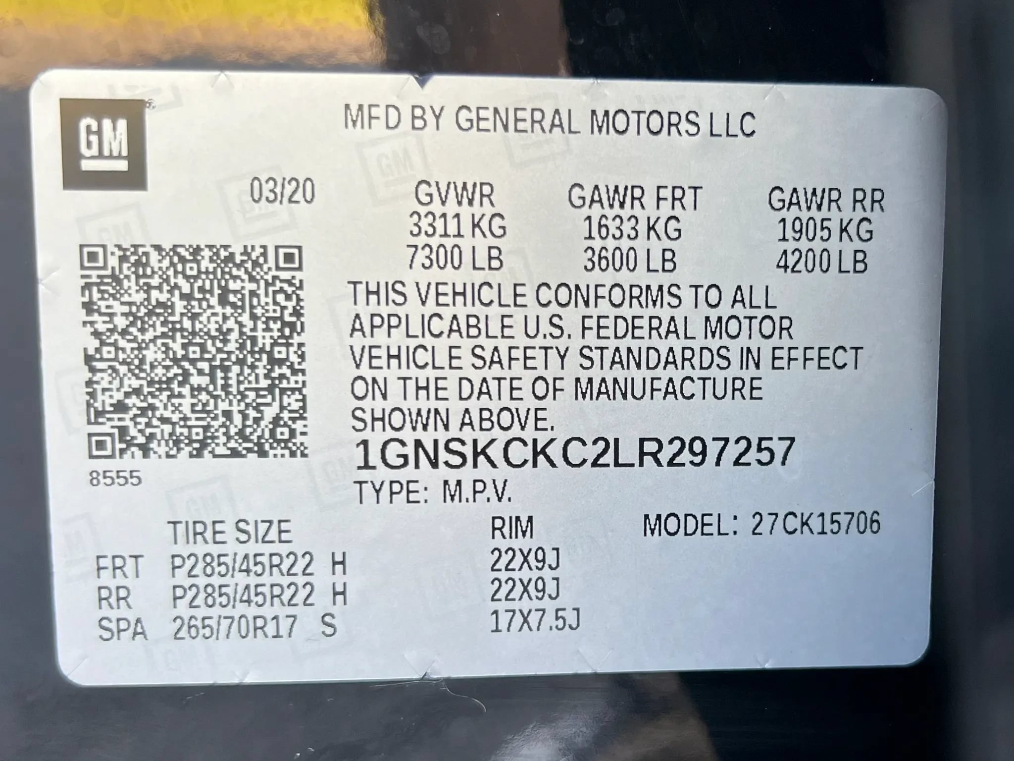 Used 2020 Chevrolet Tahoe Premier AWD/4WD image 49