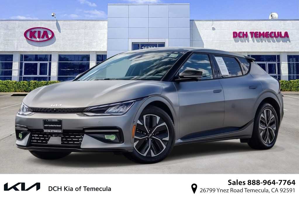 Certified 2023 Kia EV6 GT-Line w/ GT-Line Suede Seat Package RWD image 1
