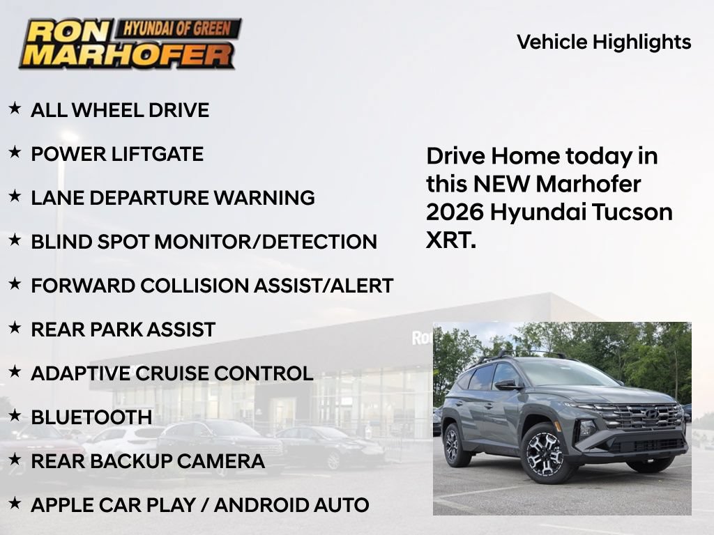 New 2026 Hyundai Tucson XRT AWD/4WD image 15