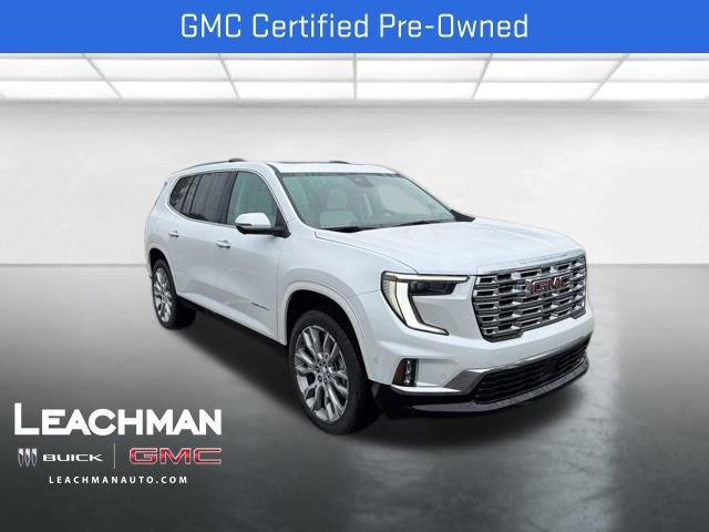 Certified 2025 GMC Acadia Denali w/ Super Cruise Package