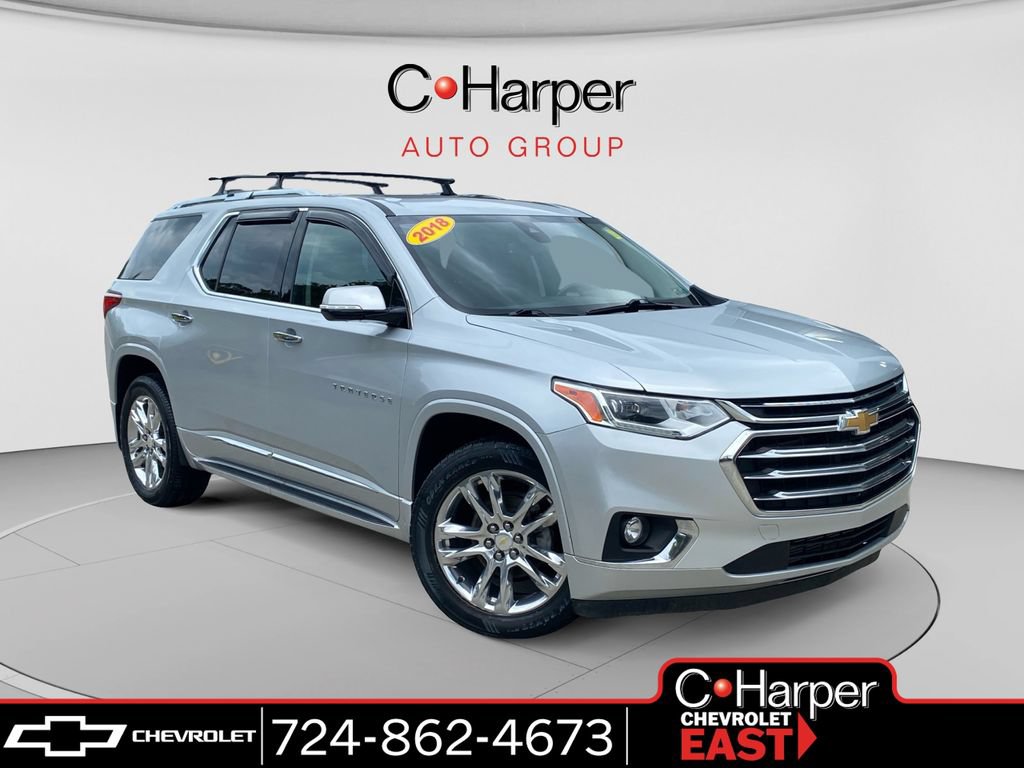 Certified 2018 Chevrolet Traverse High Country w/ LPO, 'HIT The Road' Package AWD/4WD image 1