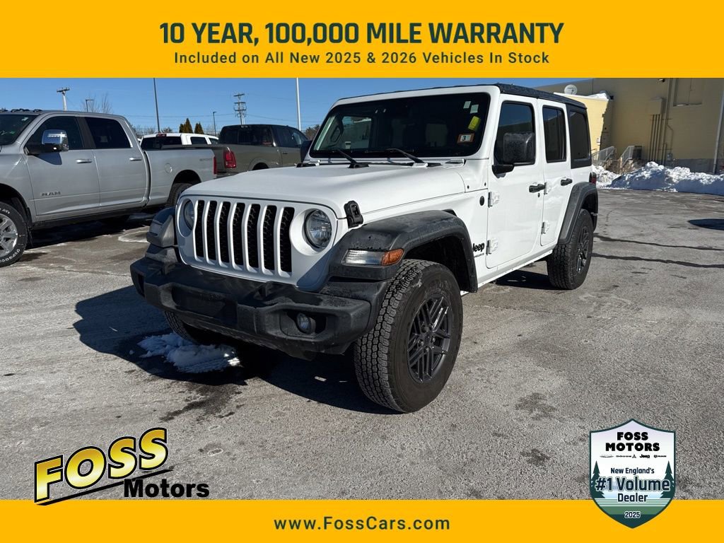 Certified 2024 Jeep Wrangler Sport S image 1