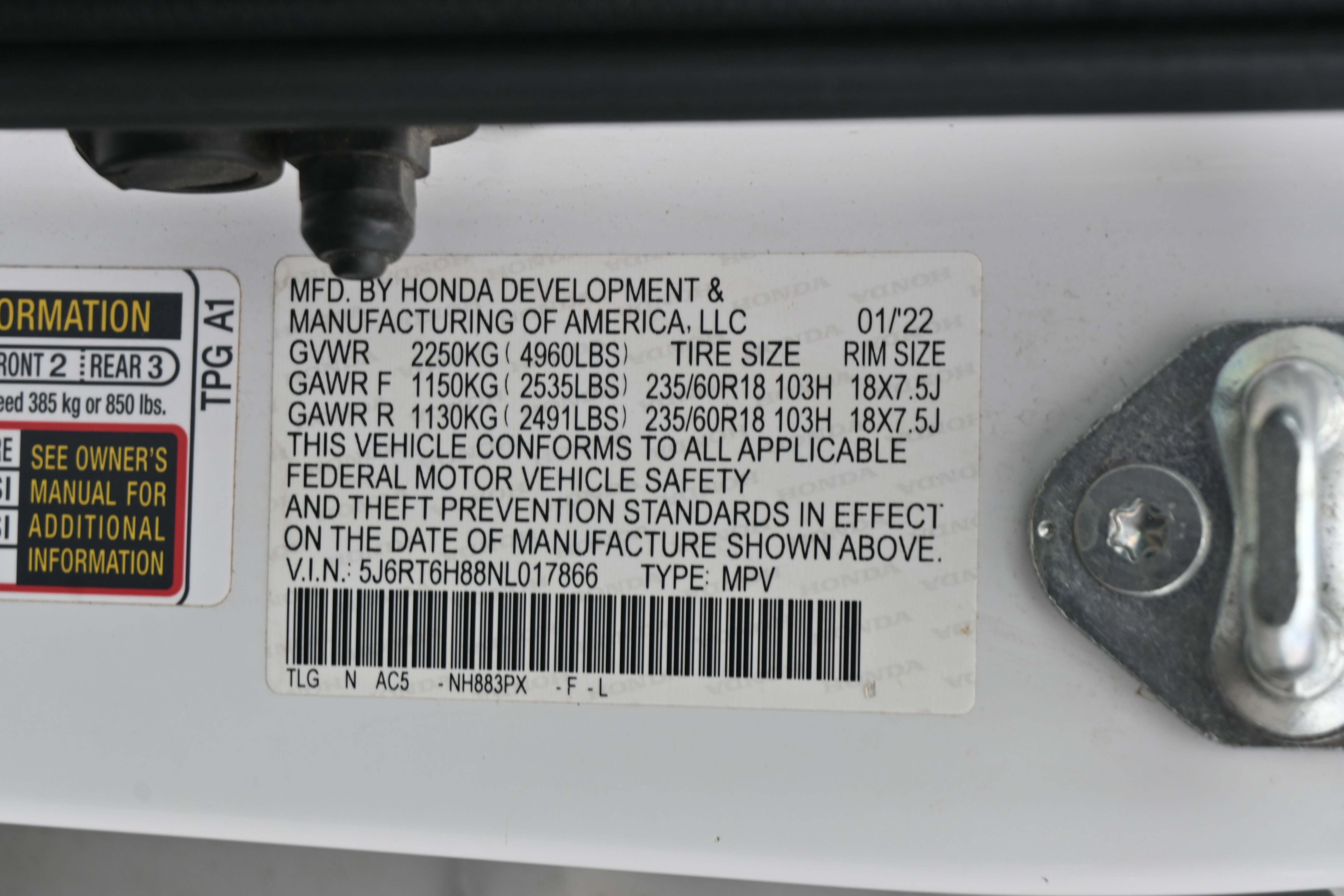 Used 2022 Honda CR-V EX-L image 17
