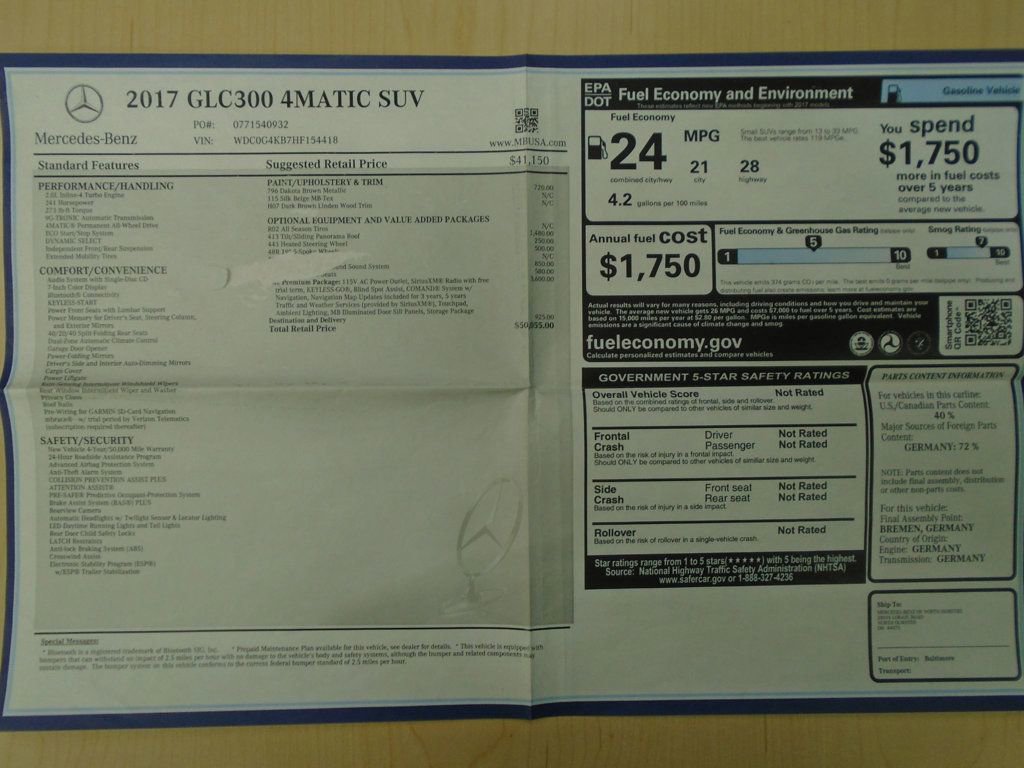 Used 2017 Mercedes-Benz GLC 300 4MATIC image 46