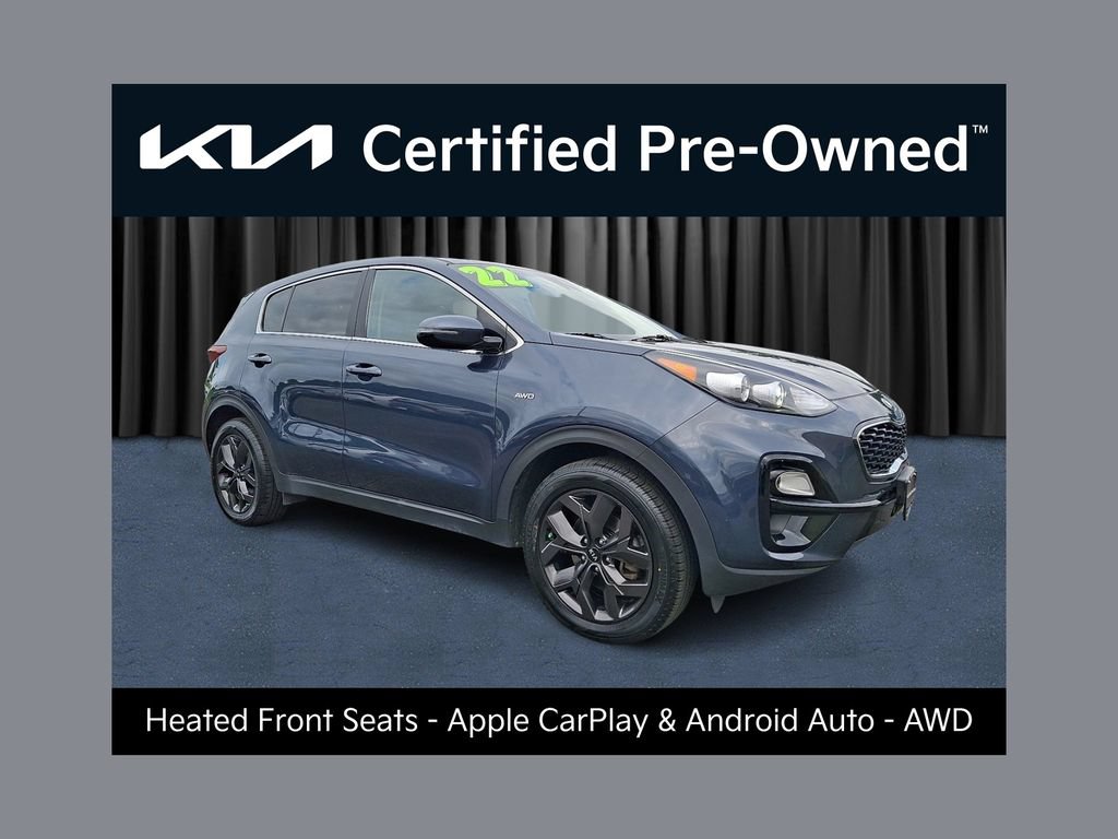 Certified 2022 Kia Sportage LX w/ LX AWD Value Edition Package