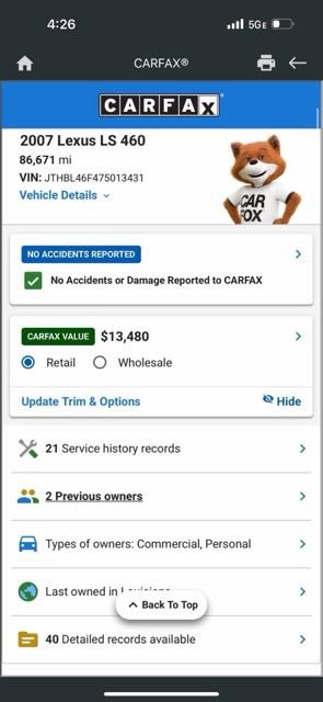 Used 2007 Lexus LS 460 image 23