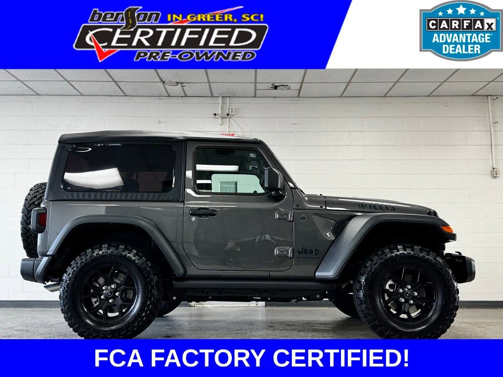 Certified 2026 Jeep Wrangler Sport