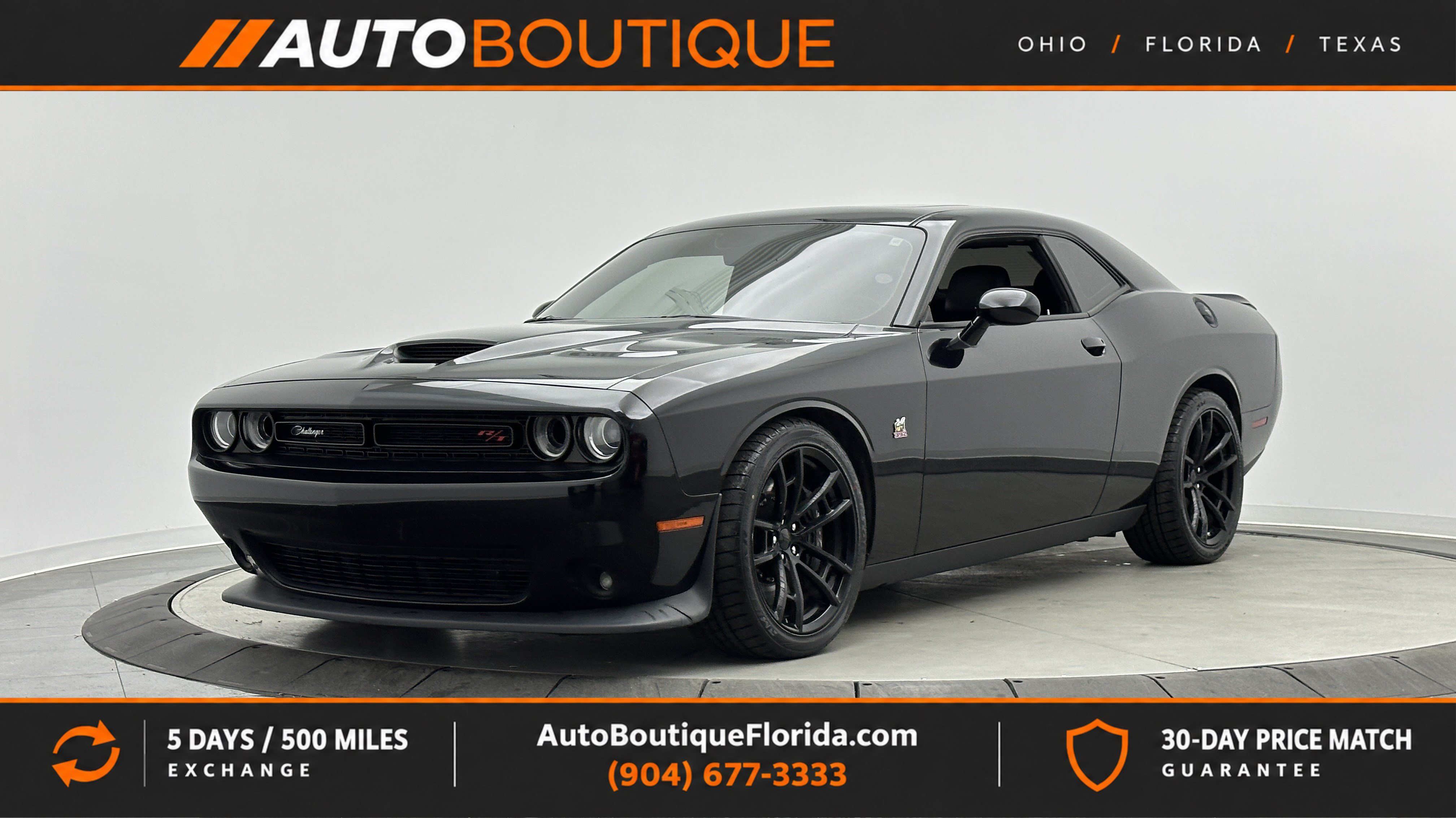 Used 2022 Dodge Challenger R/T Scat Pack w/ Dynamics Package RWD image 1