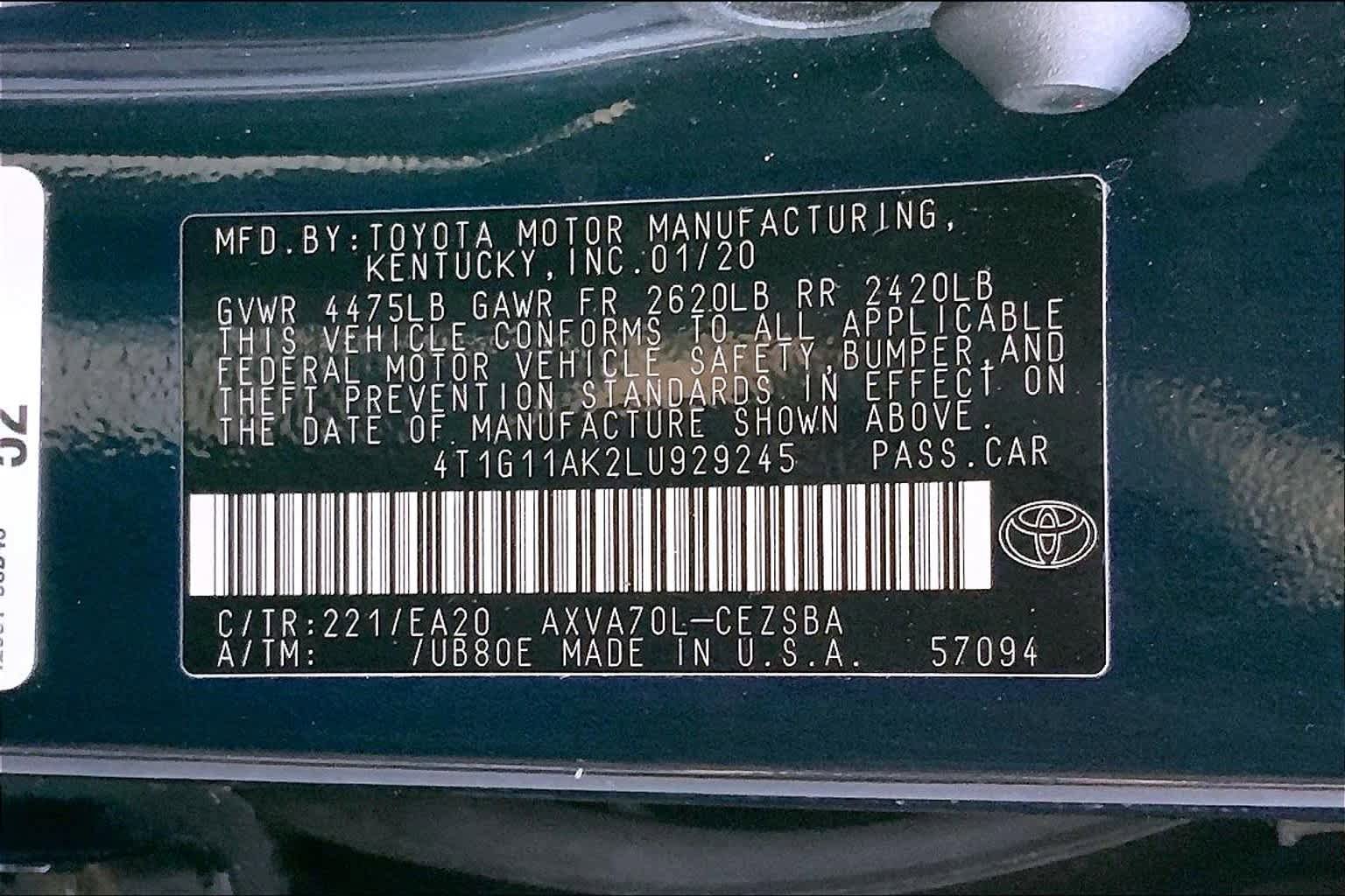 Used 2020 Toyota Camry SE image 34