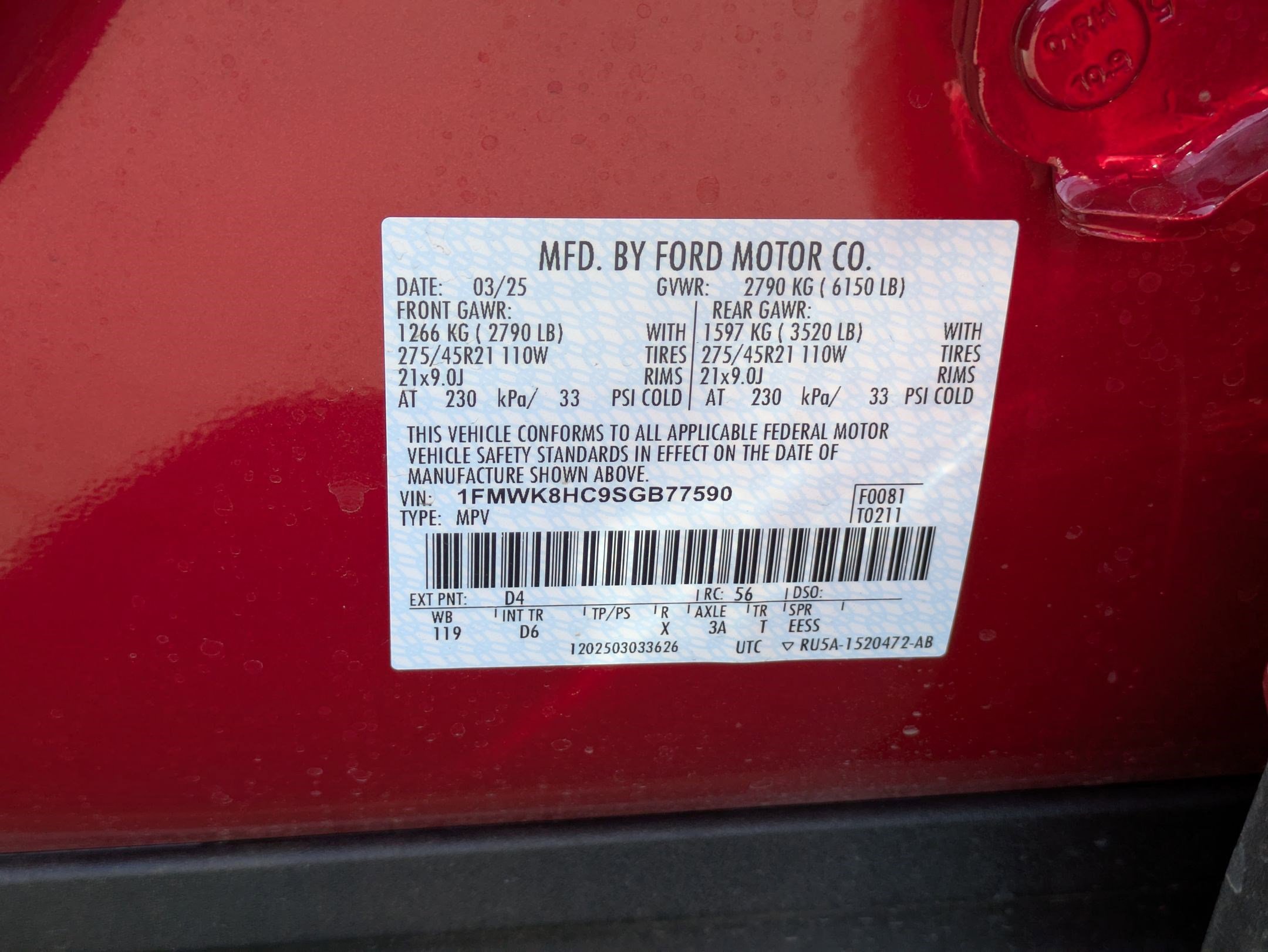 Used 2025 Ford Explorer Platinum w/ Ultimate Package image 38