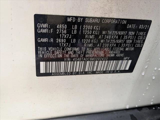 Used 2021 Subaru Outback Premium image 20