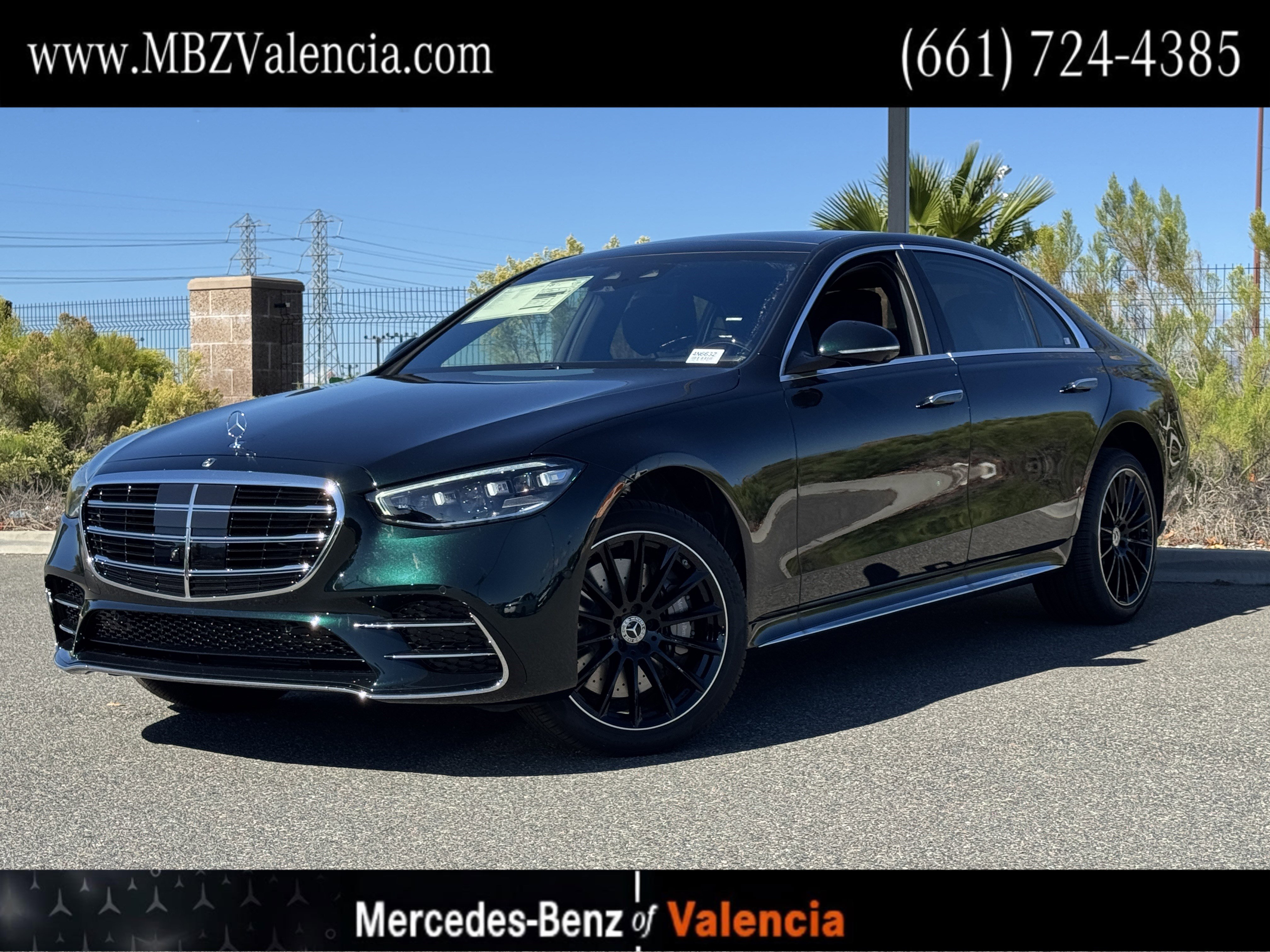 New 2026 Mercedes-Benz S 580 4MATIC Sedan image 1