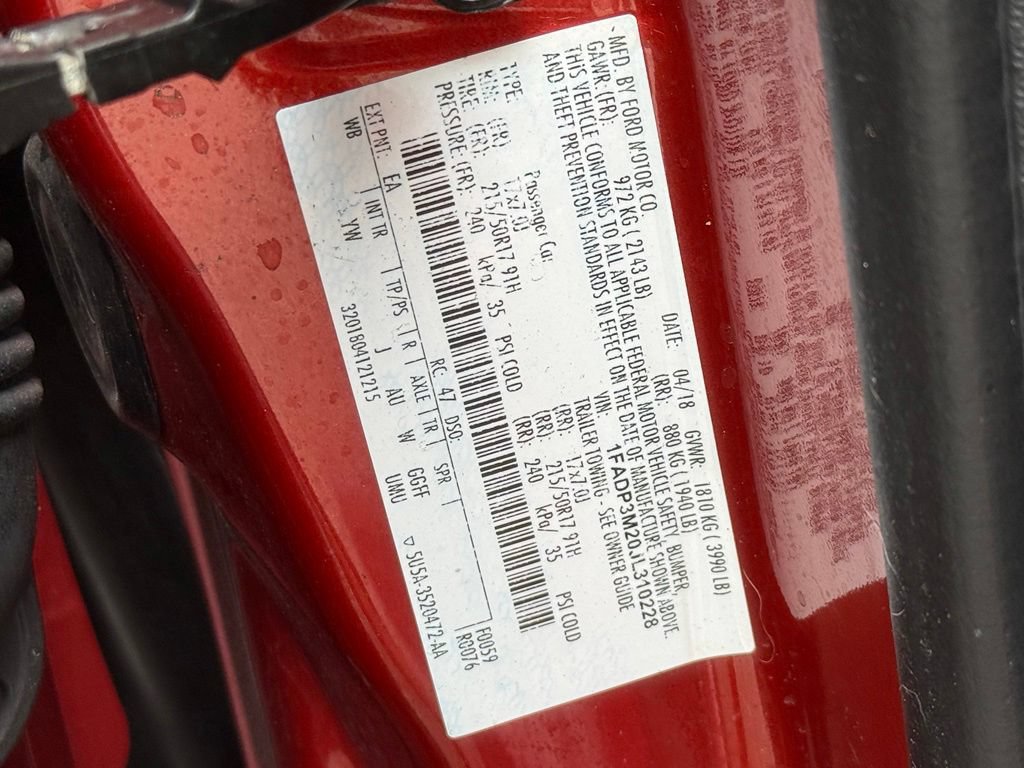Used 2018 Ford Focus SEL FWD image 31