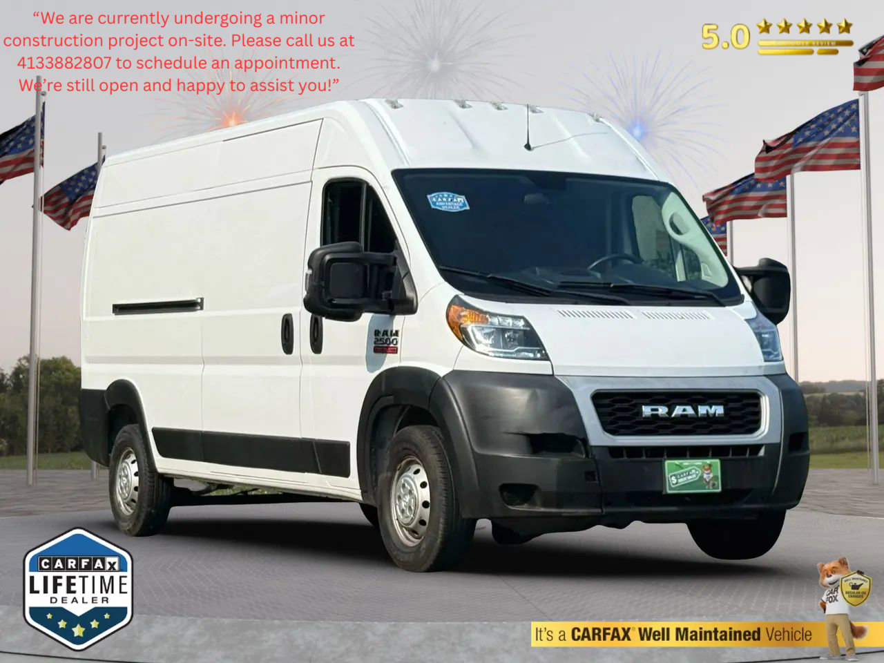 Used 2021 RAM ProMaster 2500