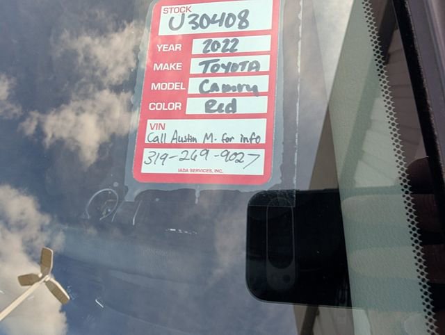 Used 2022 Toyota Camry LE FWD image 35
