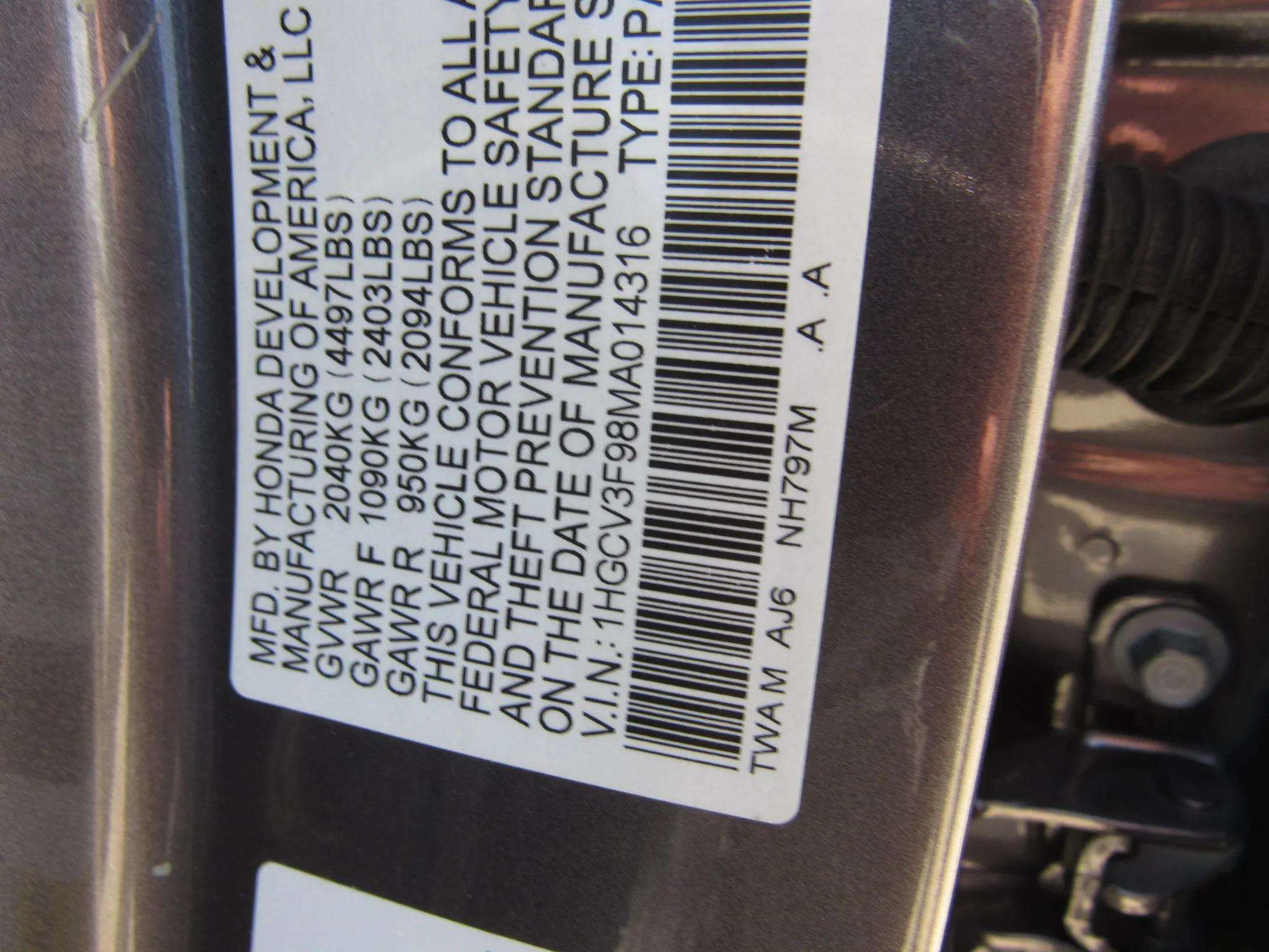 Used 2021 Honda Accord Touring image 29