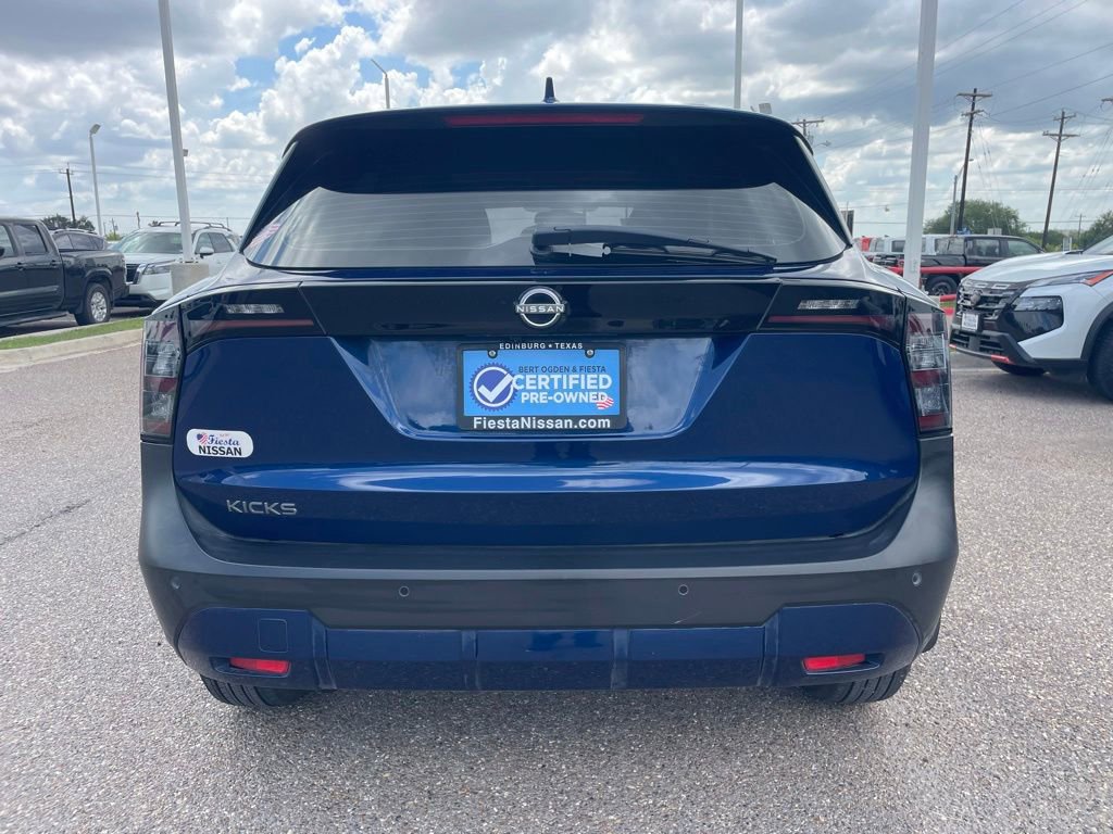 Certified 2025 Nissan Kicks S FWD image 6