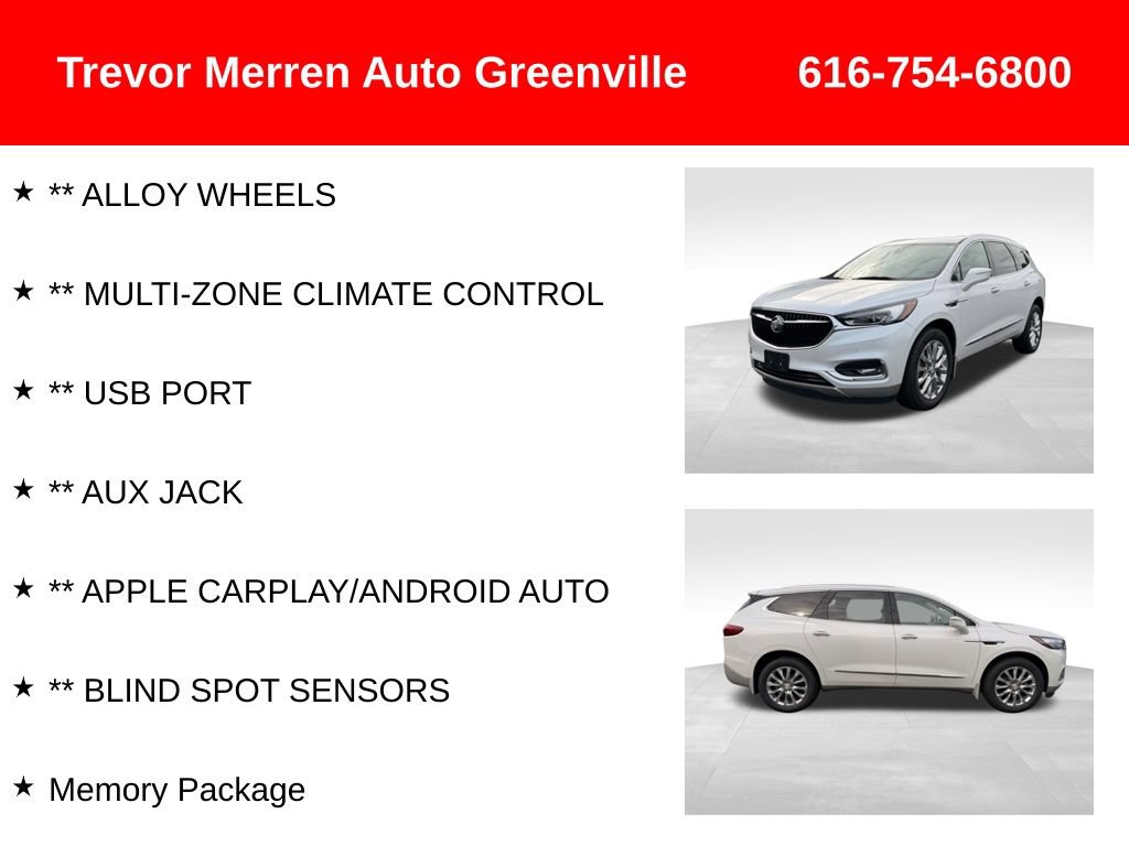 Used 2020 Buick Enclave Premium w/ Experience Buick Package AWD/4WD image 19