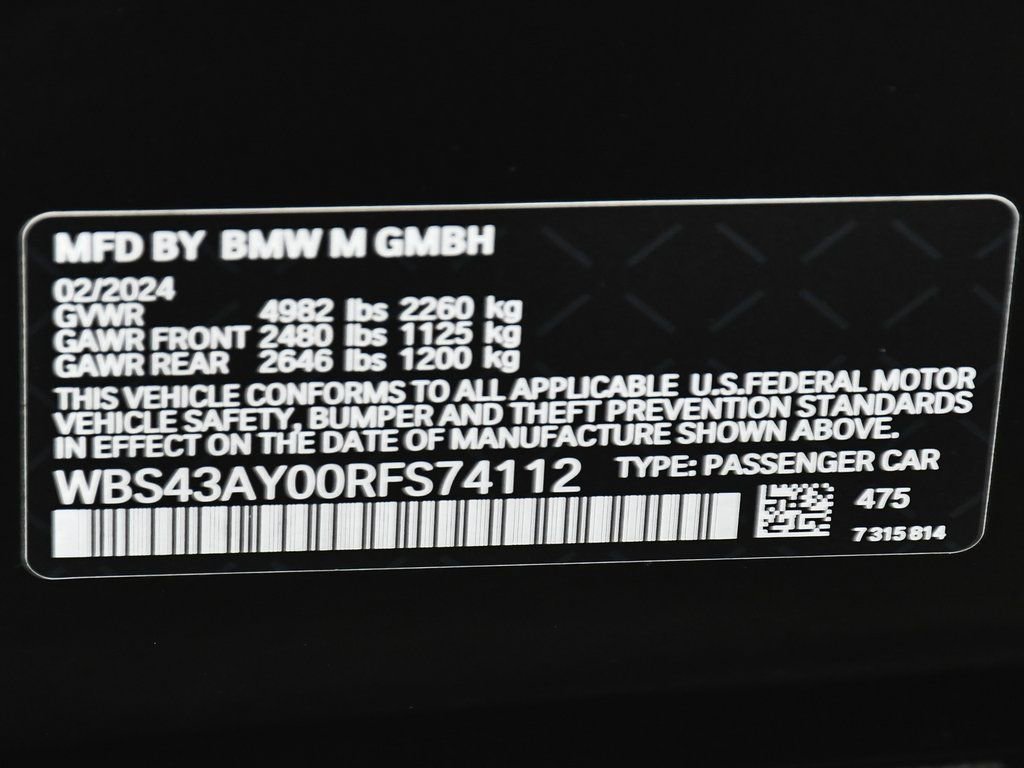 Used 2024 BMW M3 Competition image 21