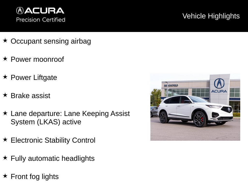 Certified 2022 Acura MDX Type S w/ Advance Package AWD/4WD image 17