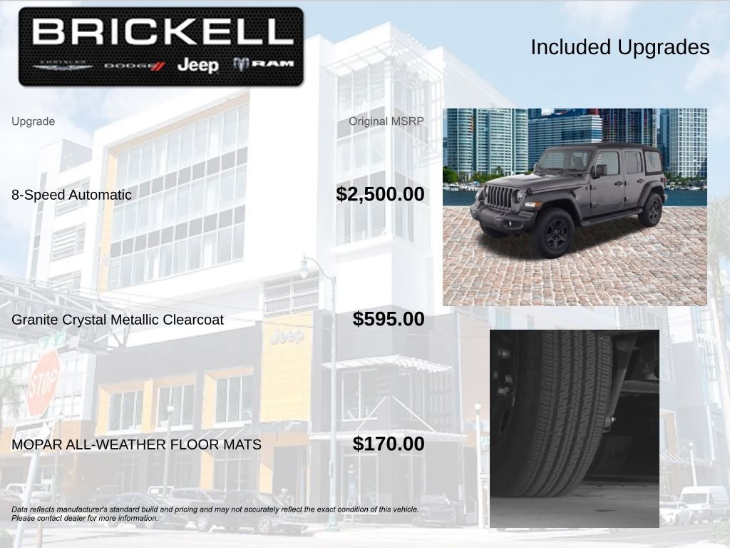 Used 2025 Jeep Wrangler Sport AWD/4WD image 5