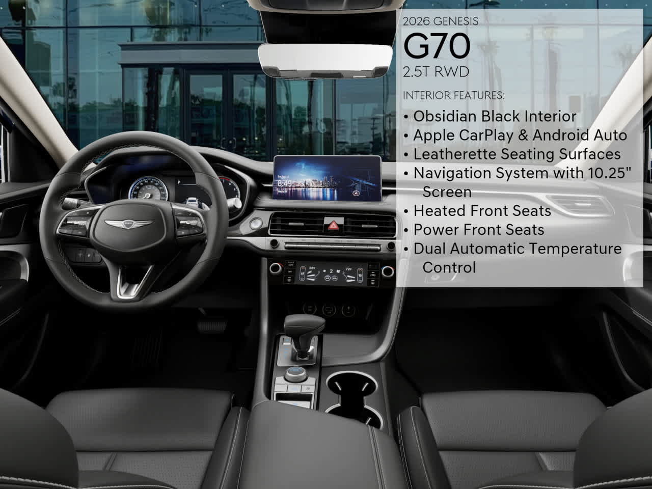 New 2026 Genesis G70 2.5T RWD image 17