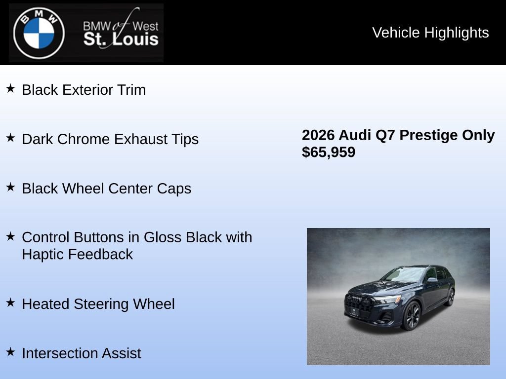 Used 2026 Audi Q7 3.0T Prestige AWD/4WD image 22