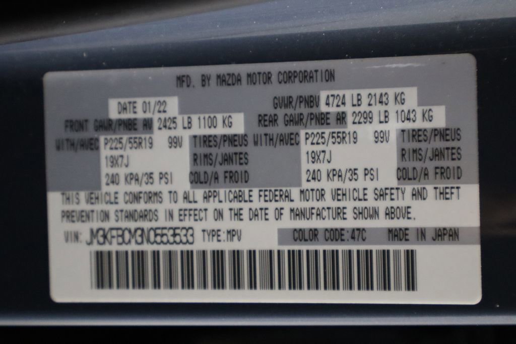 Used 2022 MAZDA CX-5 Carbon Edition image 38