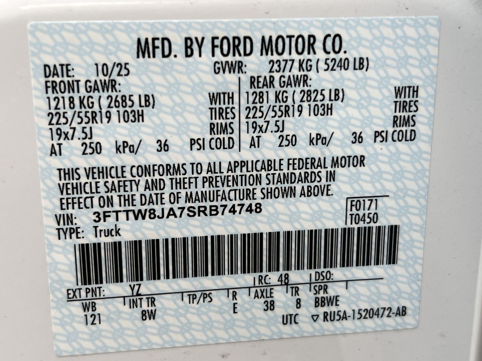 New 2025 Ford Maverick XLT w/ XLT Luxury Package AWD/4WD image 36