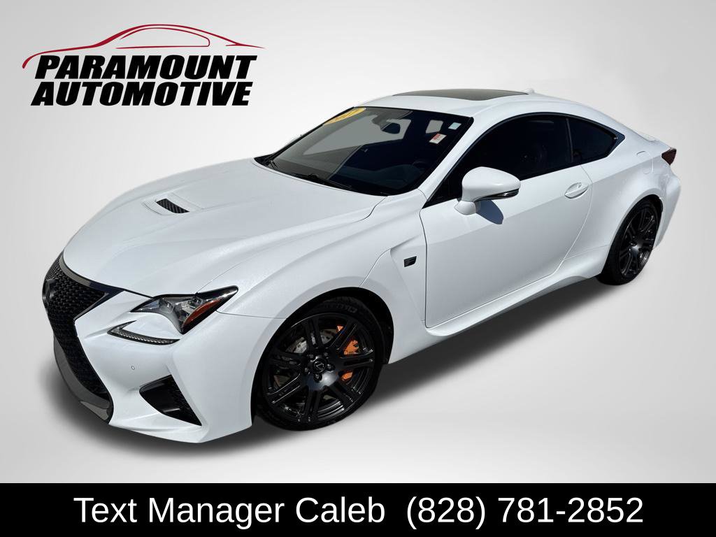 Used 2017 Lexus RC F w/ Premium Package