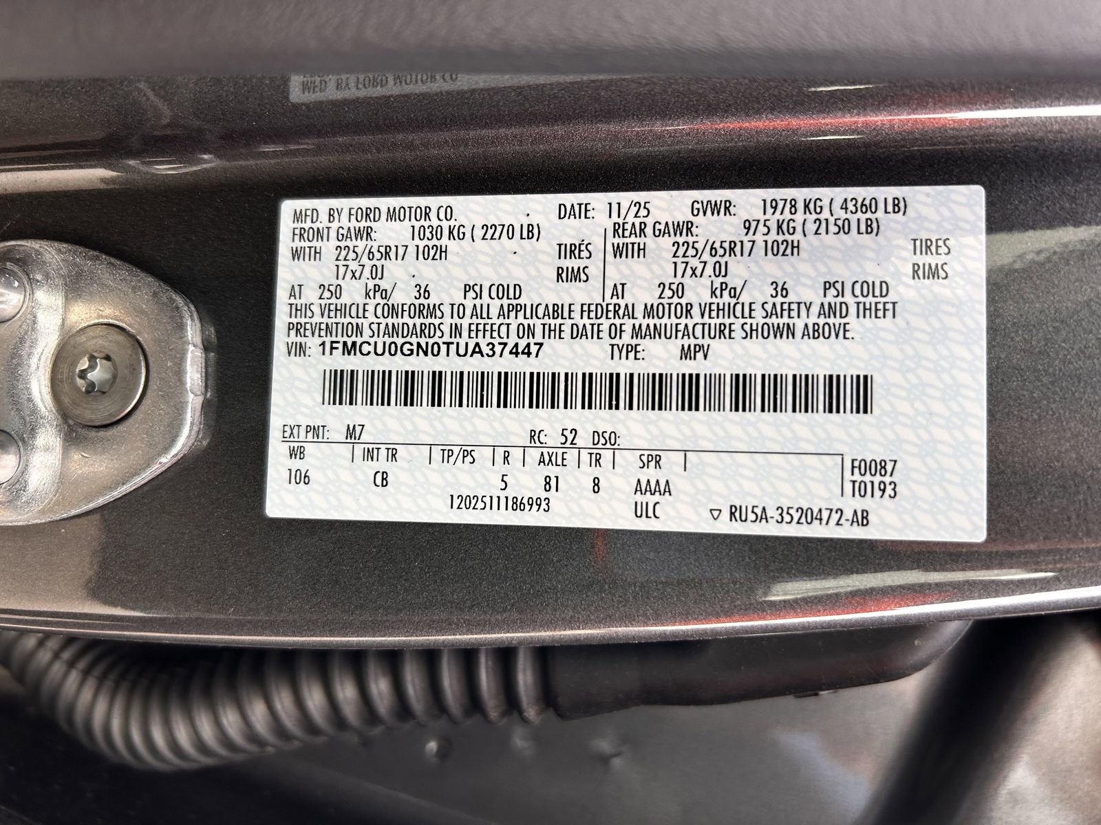 New 2026 Ford Escape Active w/ Tech Pack #1 image 25