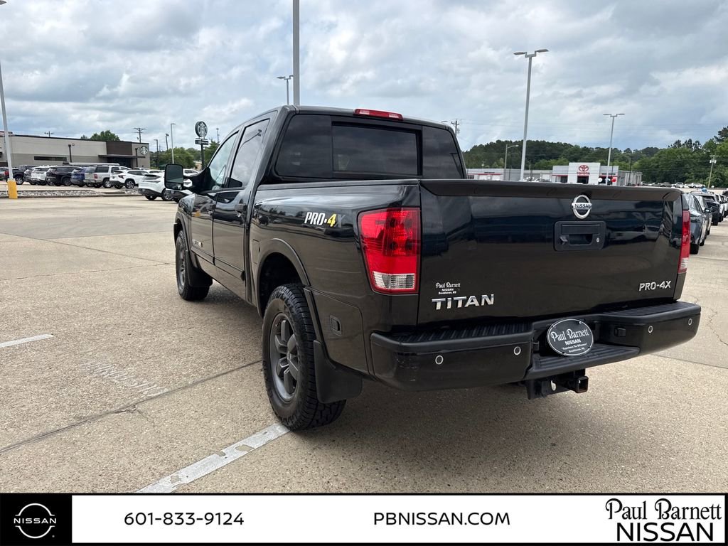 Used 2014 Nissan Titan PRO-4X w/ Pro-4x Luxury Package AWD/4WD image 12