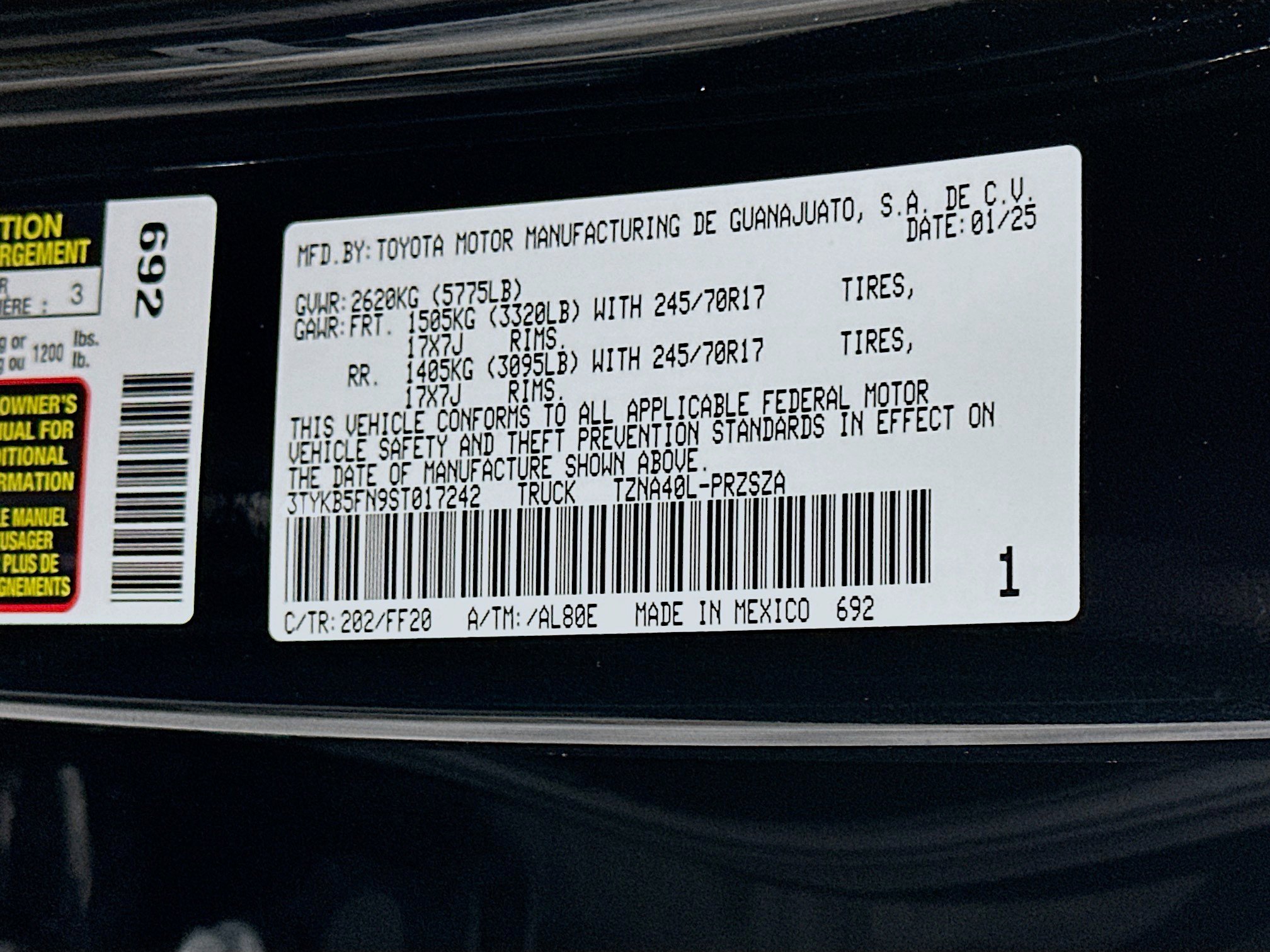 Used 2025 Toyota Tacoma SR5 RWD image 12