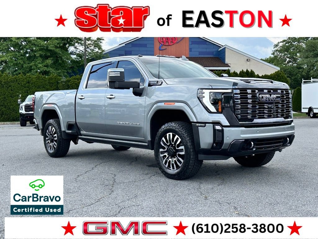 Certified 2024 GMC Sierra 2500 Denali Ultimate w/ Snow Plow Prep/Camper Package AWD/4WD 360° Tour