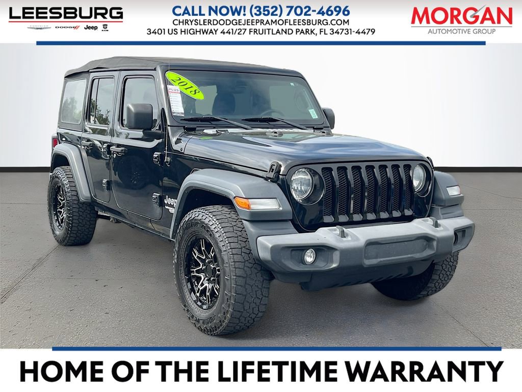 Used 2018 Jeep Wrangler Unlimited Sport