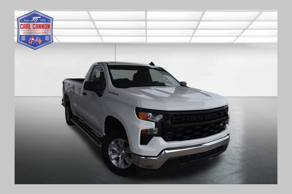 Used 2025 Chevrolet Silverado 1500 W/T RWD image 1