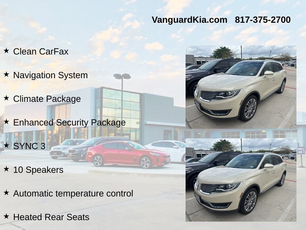 Used 2016 Lincoln MKX Reserve w/ Climate Package image 5