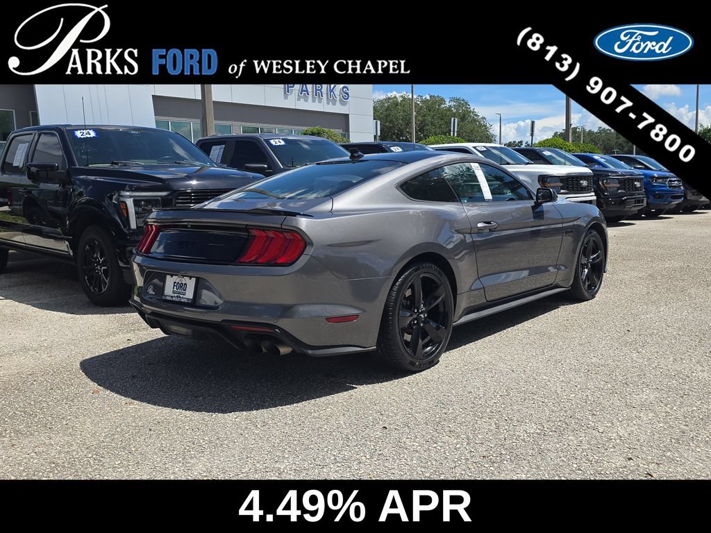 Certified 2021 Ford Mustang GT Premium w/ Black Accent Package RWD image 5