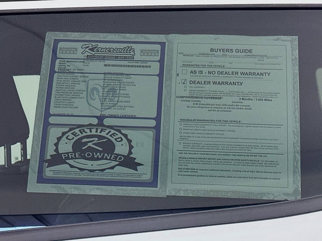 Used 2024 Jeep Compass Latitude image 37