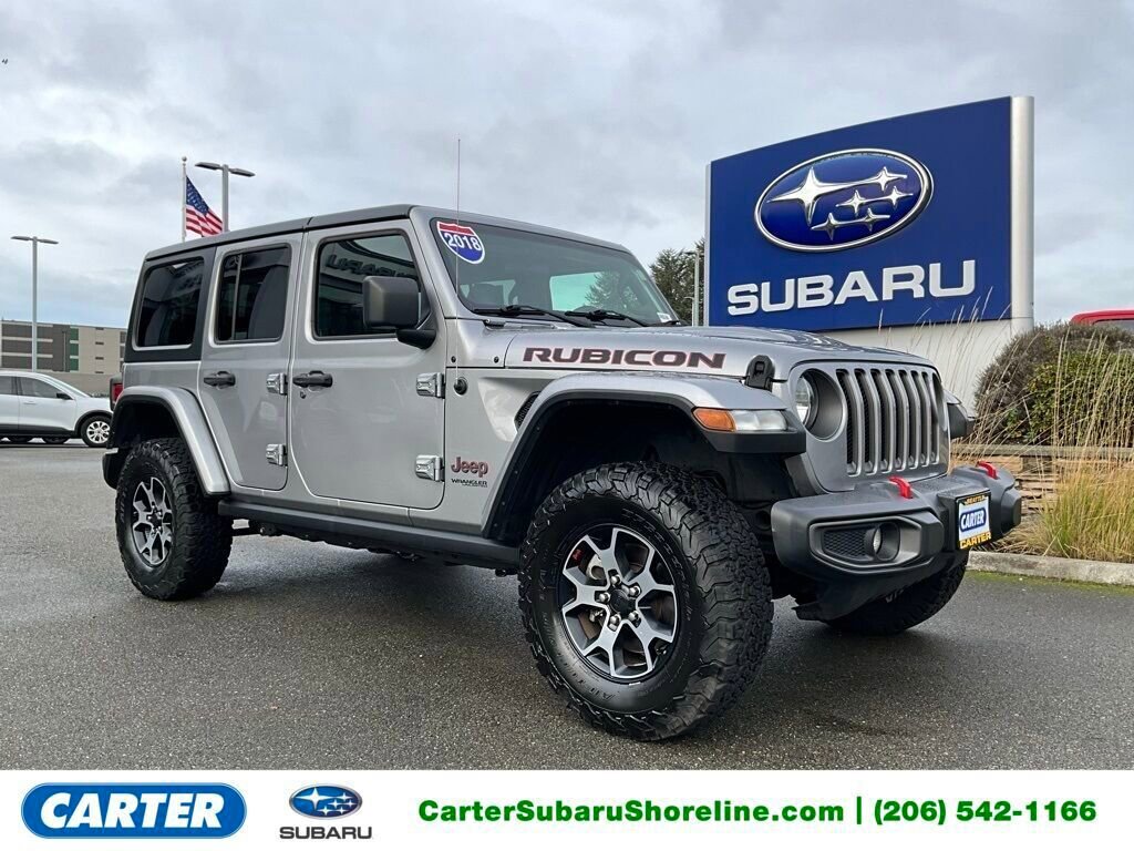 Used 2018 Jeep Wrangler Unlimited Rubicon w/ Cold Weather Group image 1