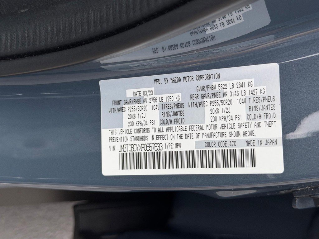 Used 2023 MAZDA CX-9 Carbon Edition image 27