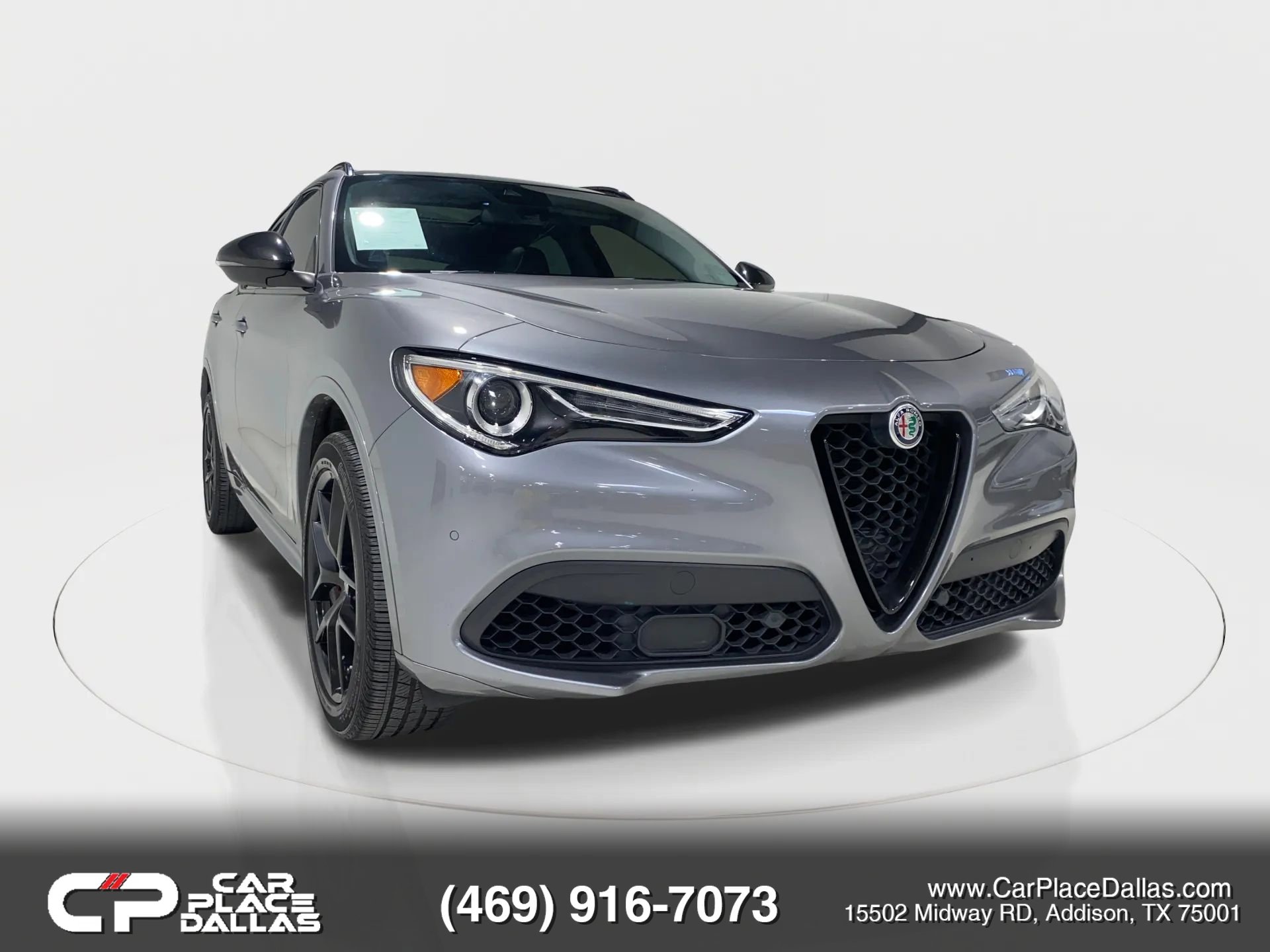 Used 2021 Alfa Romeo Stelvio Ti w/ Nero Edizione image 2