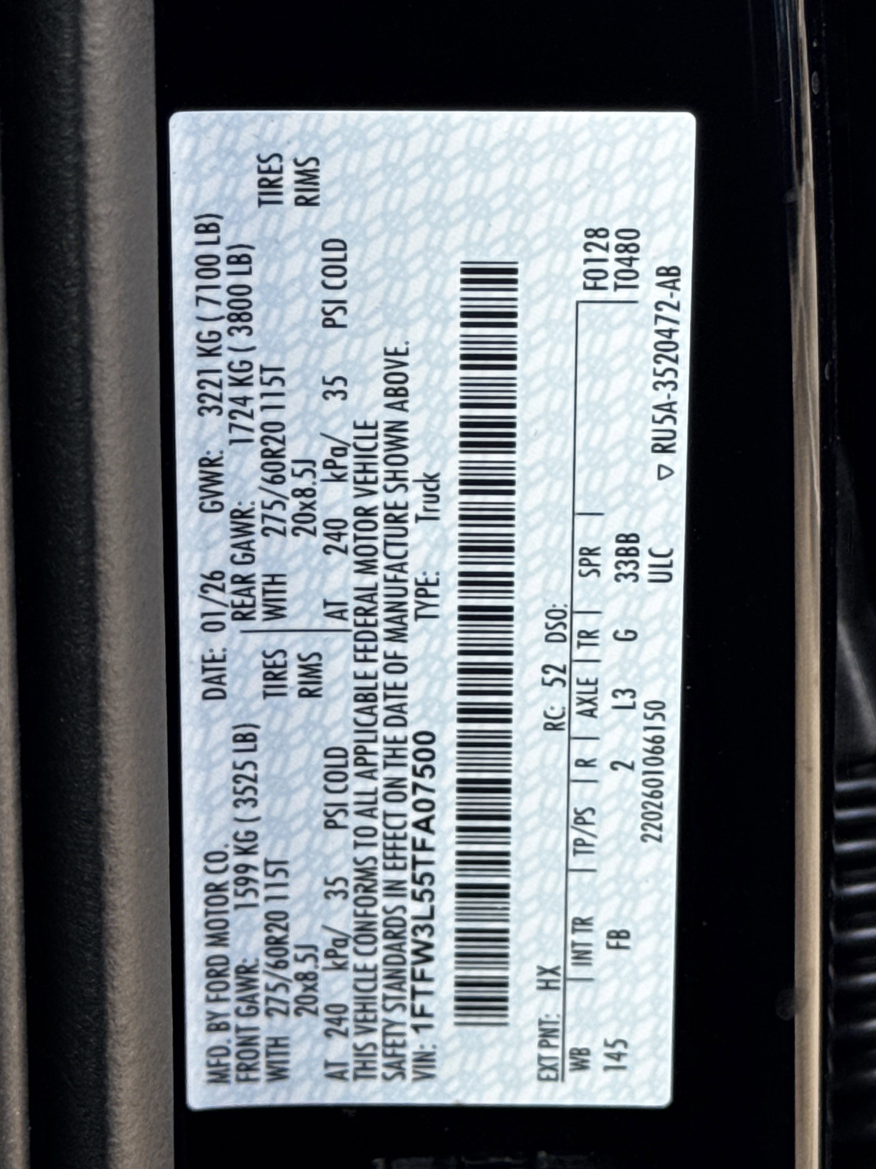 New 2026 Ford F150 XLT w/ Equipment Group 302A MID AWD/4WD image 22