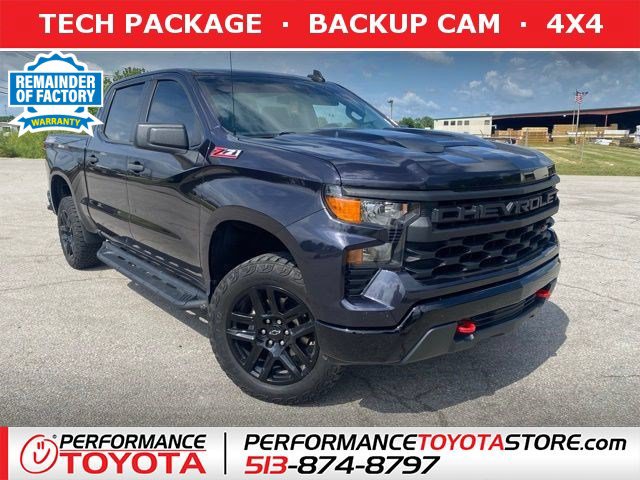Used 2022 Chevrolet Silverado 1500 Custom Trail Boss AWD/4WD image 1