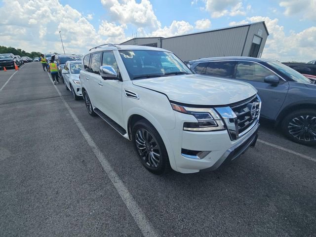 Certified 2024 Nissan Armada Platinum w/ Captain's Chairs Package