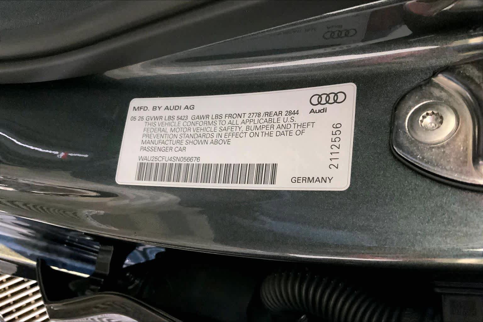 Certified 2025 Audi S5 Premium Plus AWD/4WD image 34