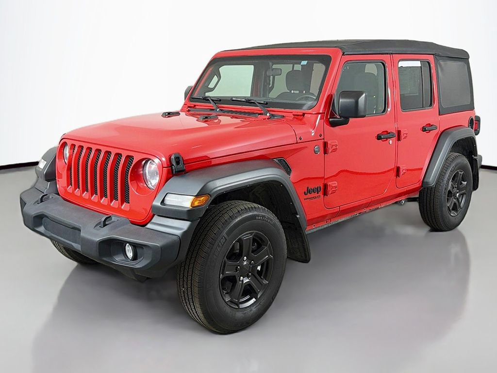 Used 2022 Jeep Wrangler Unlimited Sport w/ Technology Group AWD/4WD image 6
