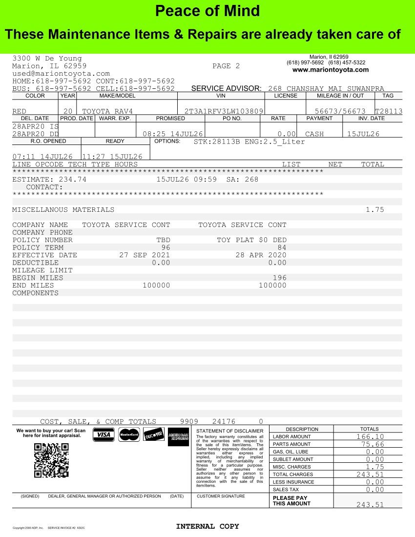 Certified 2020 Toyota RAV4 XLE Premium AWD/4WD image 36