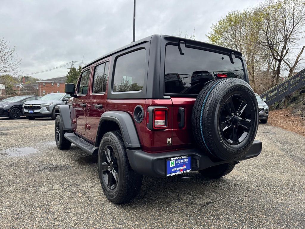 Used 2021 Jeep Wrangler Unlimited Sport image 3