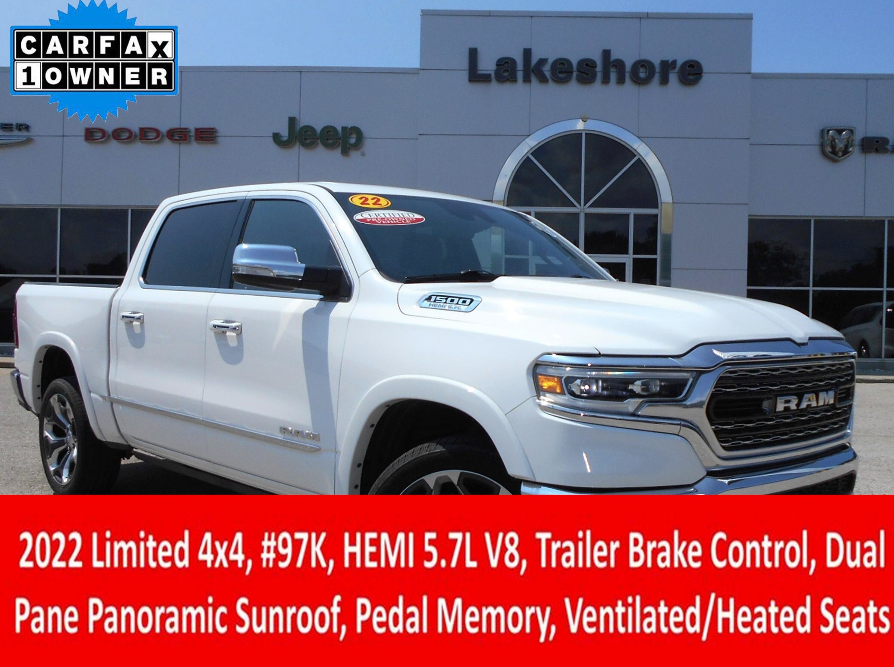 Certified 2022 RAM 1500 Limited